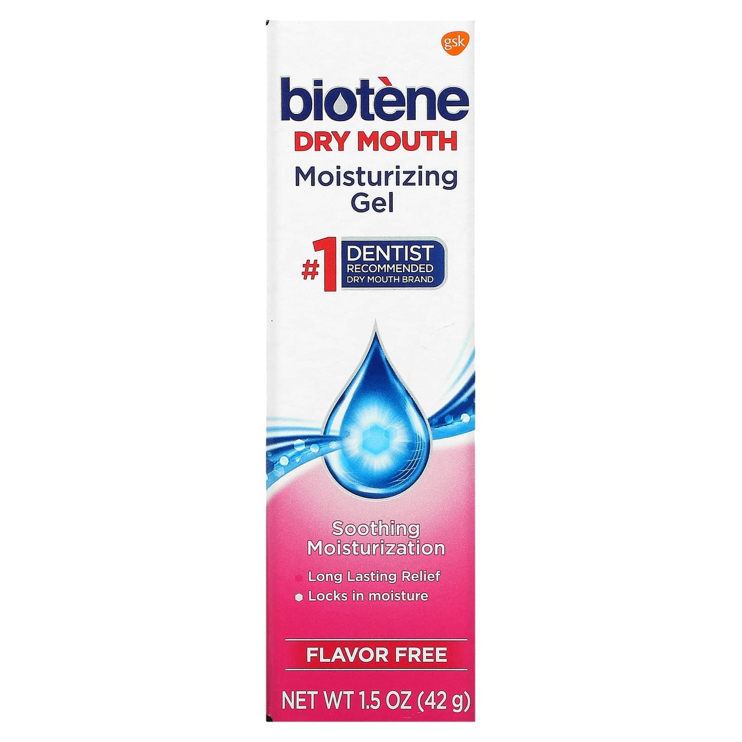 Biotene Dry Mouth Moisturizing Gel - Flavor Free, 1.5 oz (42g) - Image 2