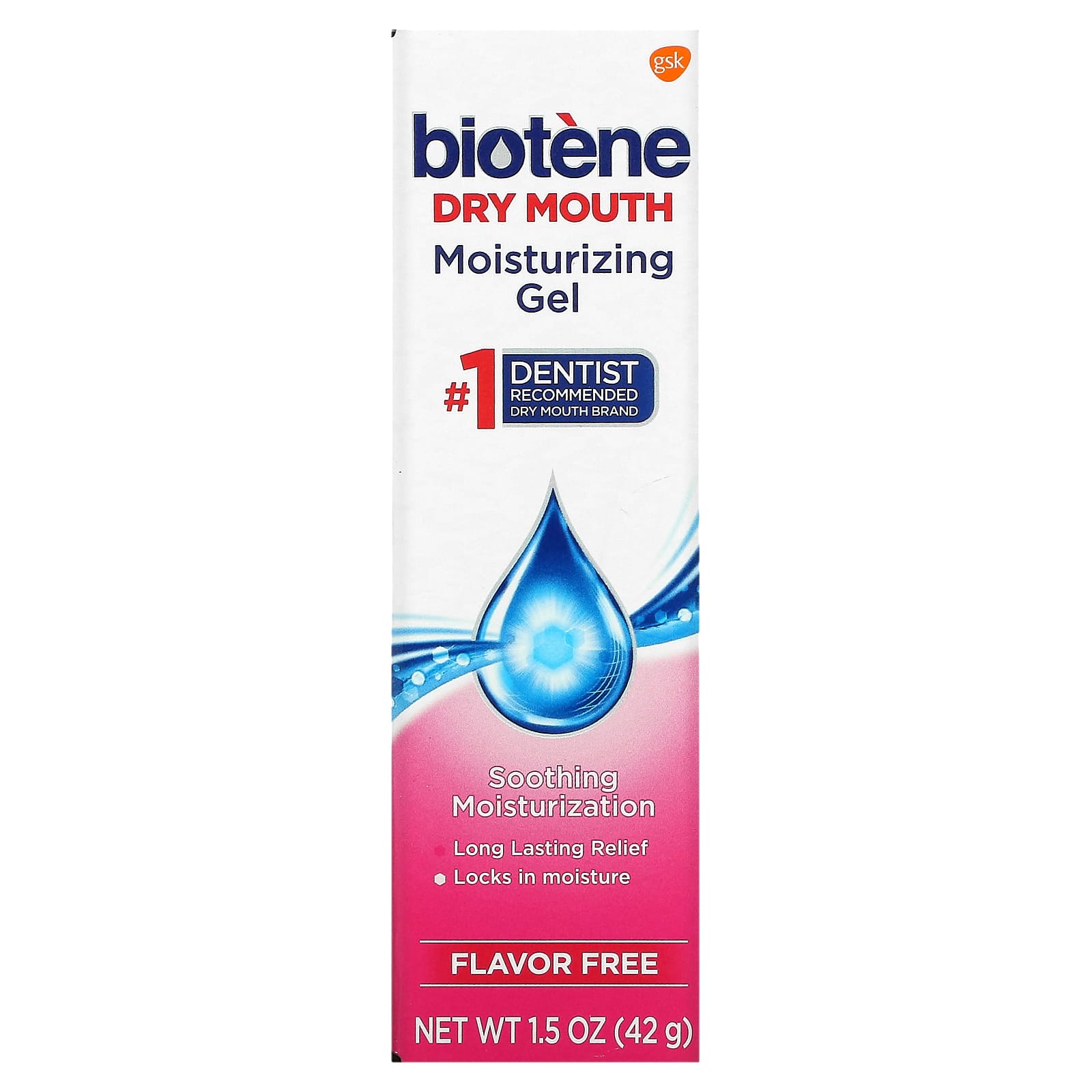 Biotene Dry Mouth Moisturizing Gel - Flavor Free, 1.5 oz (42g) - Image 2