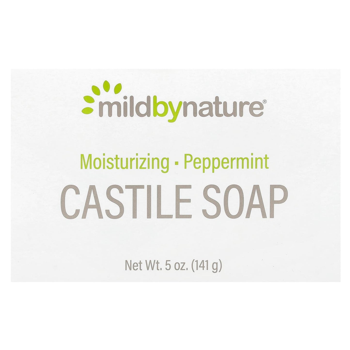 Peppermint Castile Soap by Mild By Nature - Gentle & Moisturizing - Image 1