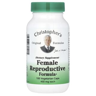 Women's Reproductive Health Formula by Christopher's - 100% Vegetarian Caps