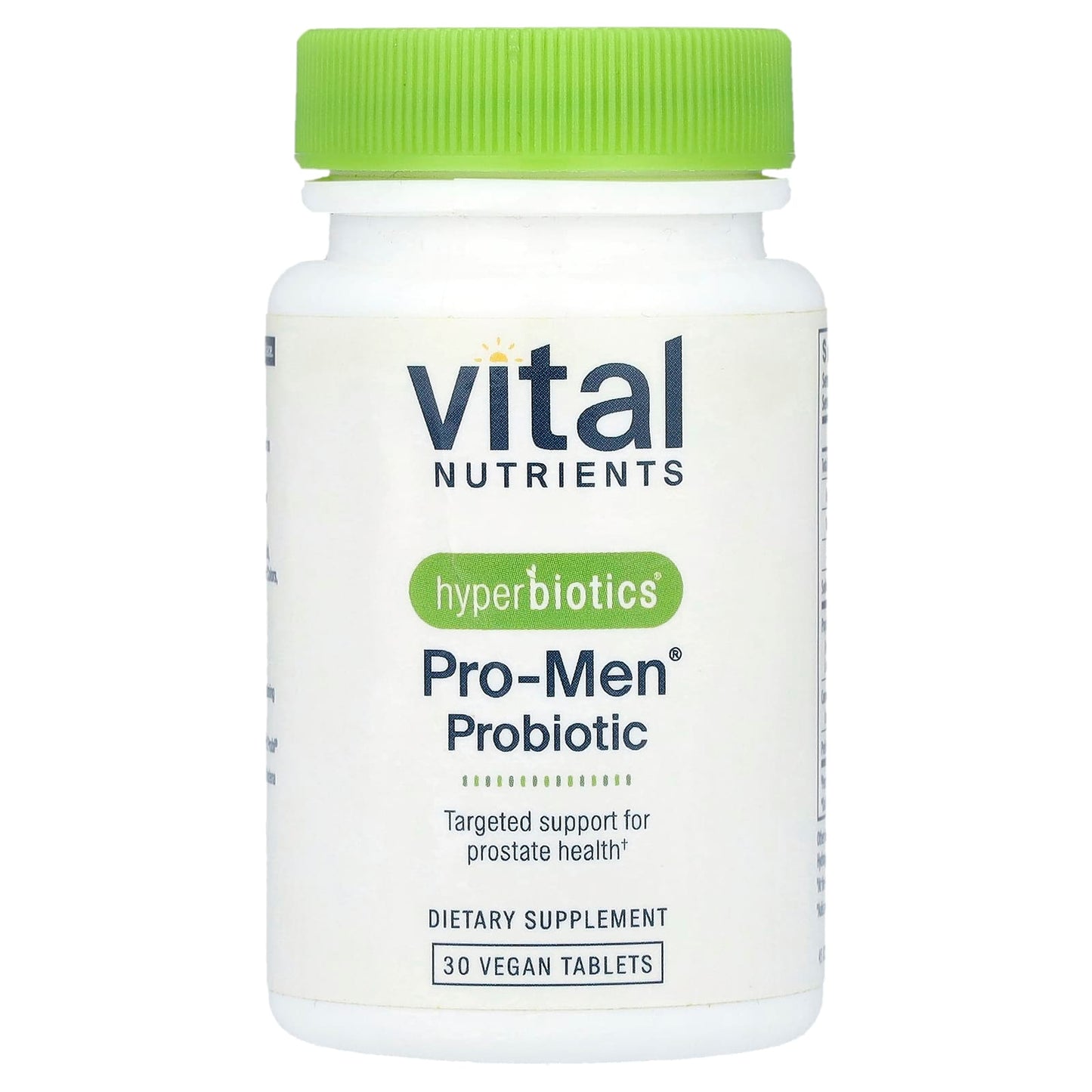 Vital Nutrients, Hyperbiotics®, Pro-Men® Probiotic, 30 Vegan Tablets - Image 1