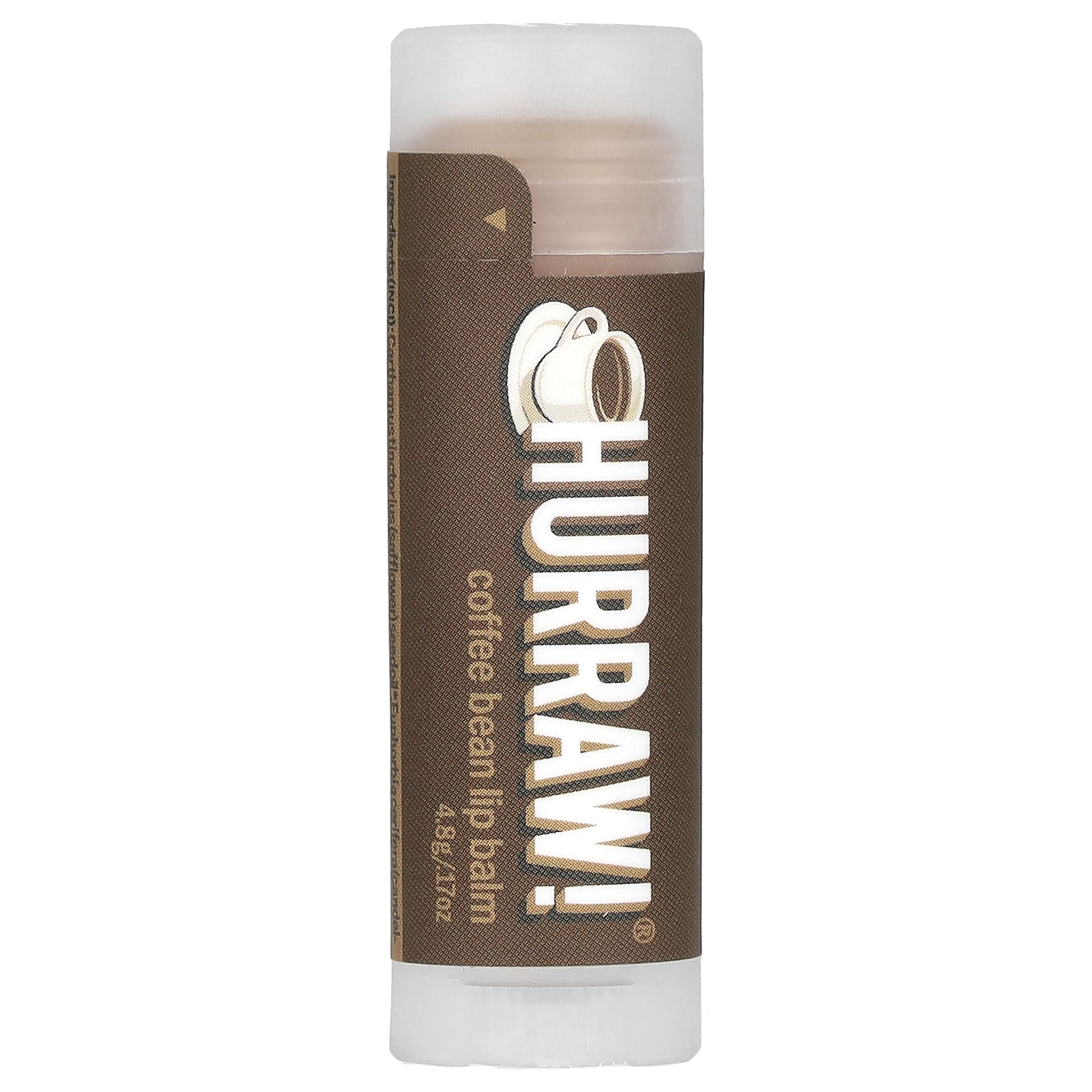 Hurraw! Balm, Organic Coffee Bean Lip Balm, 0.17 oz (4.8 g) - Image 1