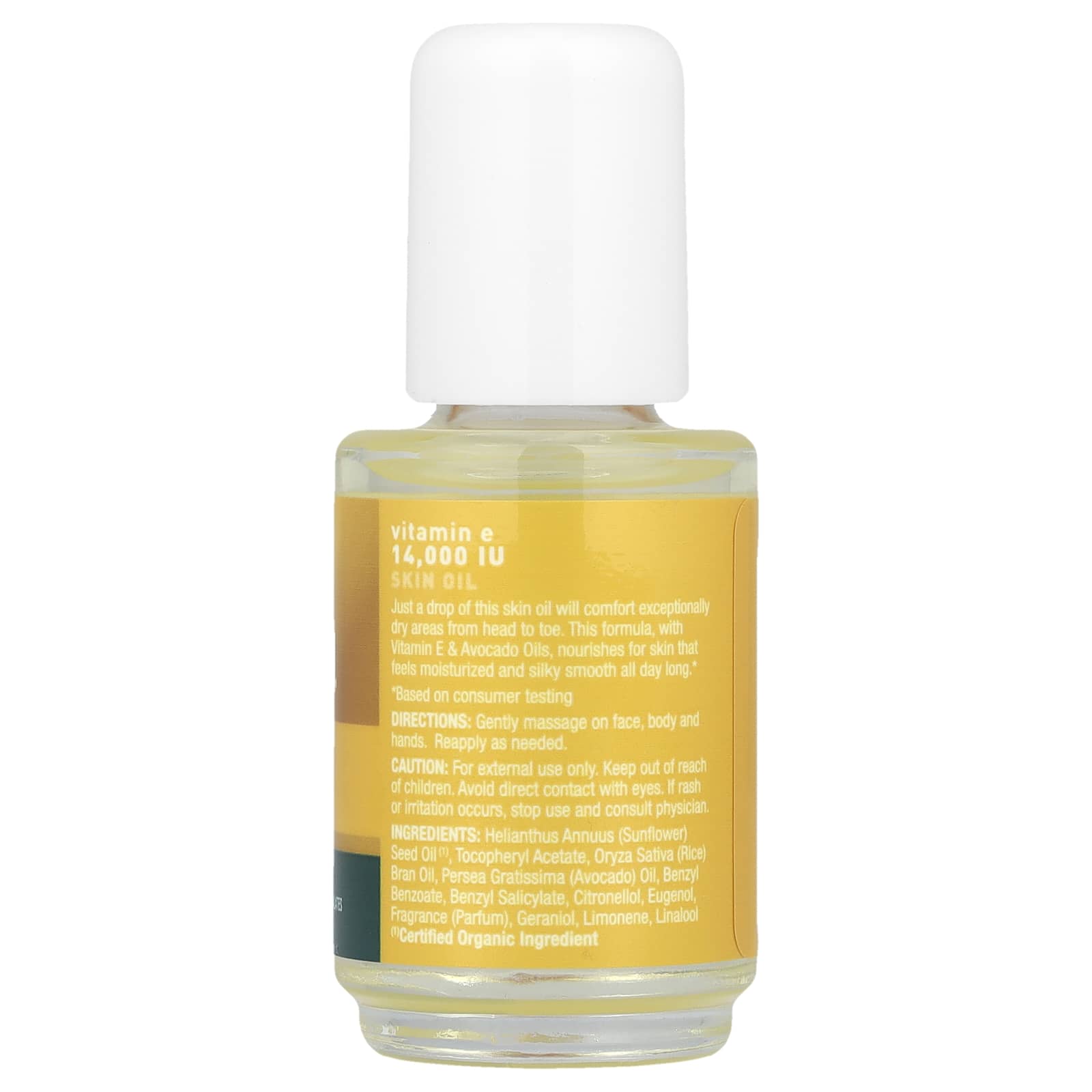 Vitamin E Skin Oil for Dry Spots - 14,000 IU - 1 fl oz (30 ml) - Image 2