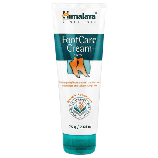 Himalaya FootCare Cream, 2.64 oz - Soothing Relief for Dry, Cracked Heels - Image 1