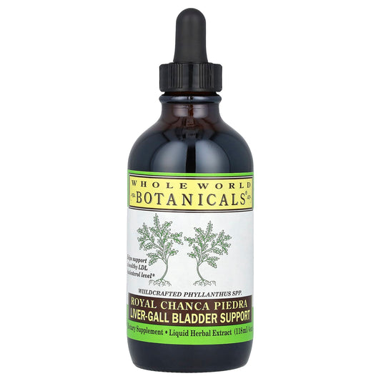 Whole World Botanicals, Royal Chanca Piedra, Liver-Gall Bladder Support, 4 oz (118 ml) - Image 1