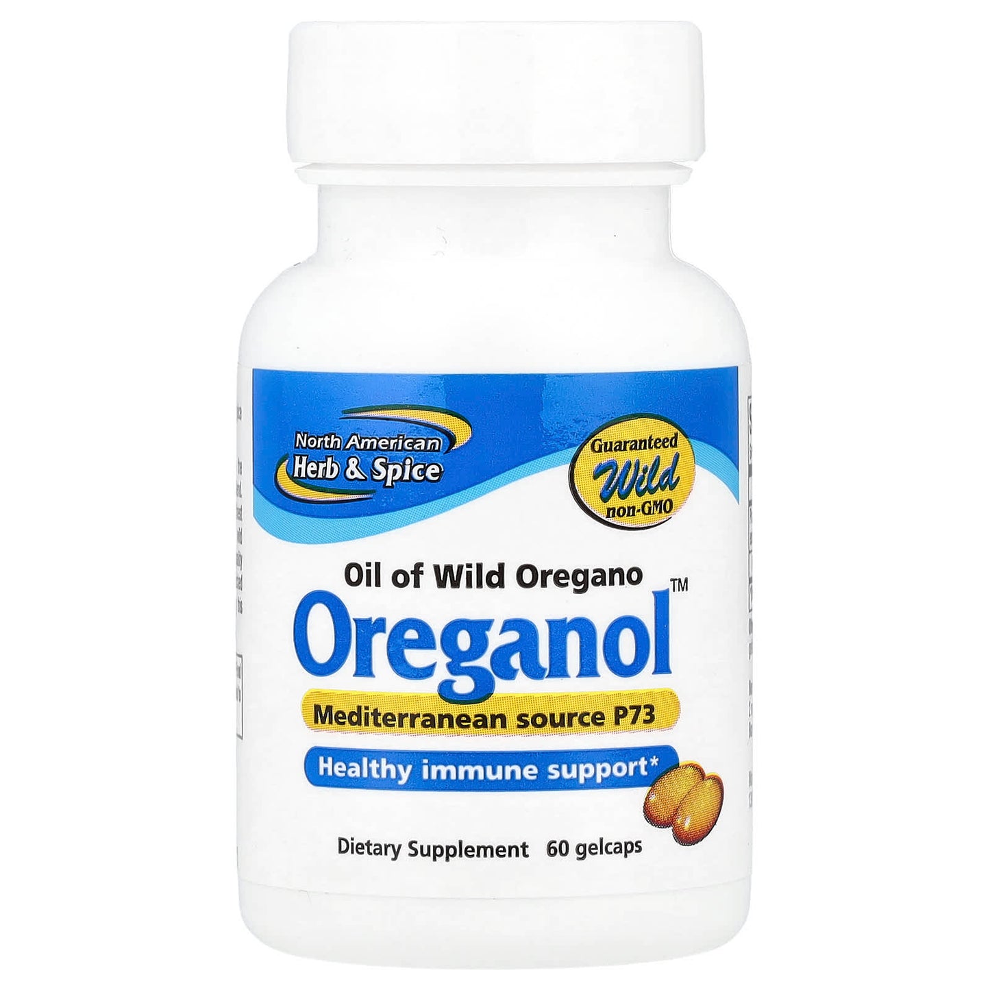 North American Herb & Spice, Oreganol™, 60 Gelcaps - Image 1