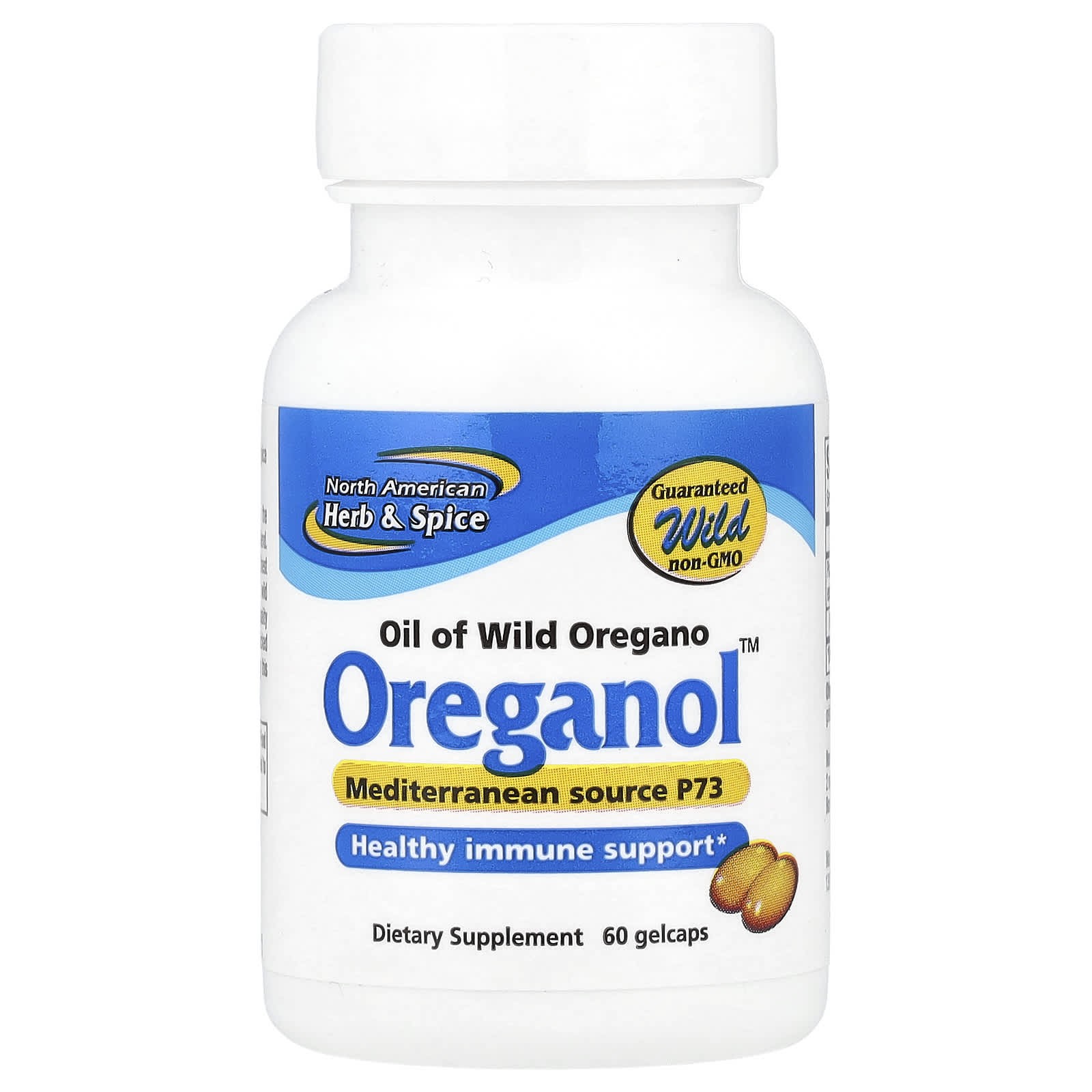 North American Herb & Spice, Oreganol™, 60 Gelcaps - Image 1