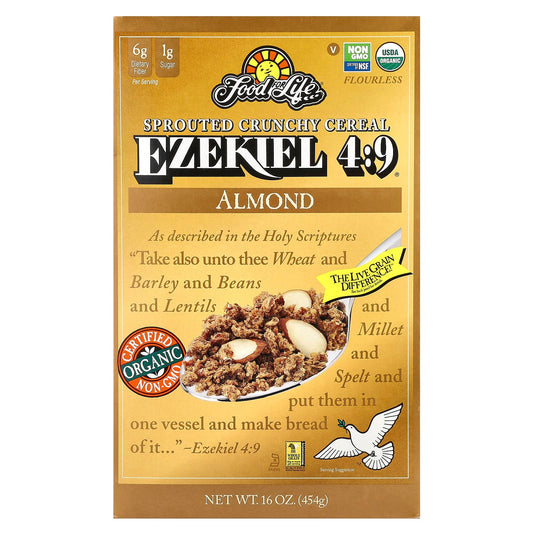 Ezekiel 4:9 Sprouted Cereal Crunchy - Healthy, Organic, Vegan - Image 1