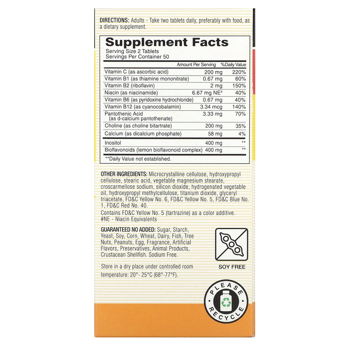 Mason Natural, Ear Health Plus, 100 Tablets - Image 2