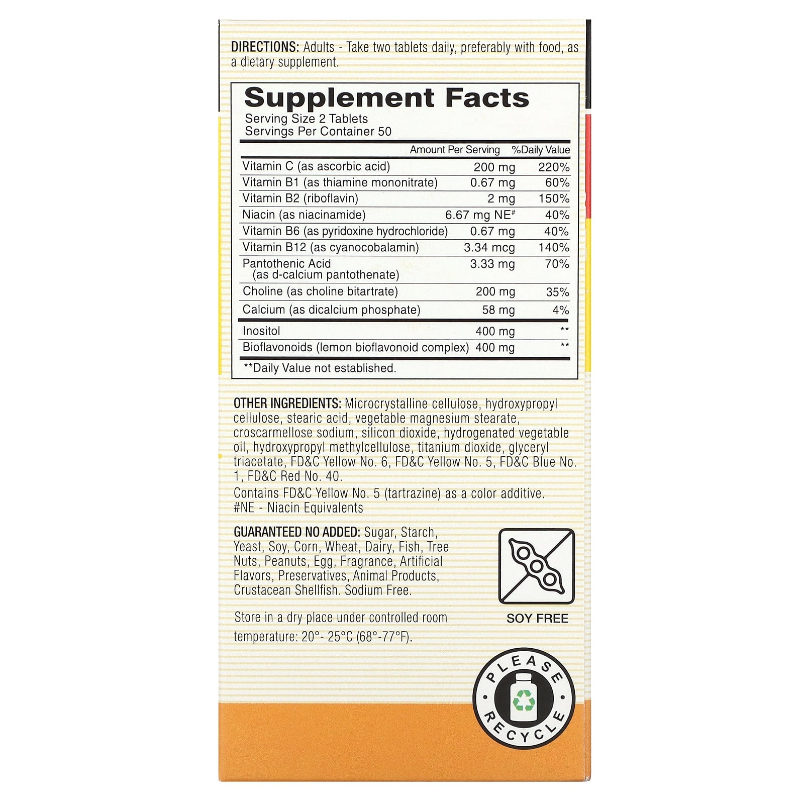 Mason Natural, Ear Health Plus, 100 Tablets - Image 2