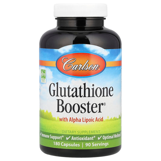 Boost Immune System with Carlson Glutathione Booster 180 Capsules - Image 1