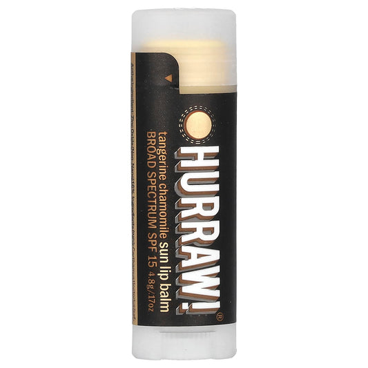 Organic Sun Lip Balm with SPF 15 by Hurraw! Balm - Image 1