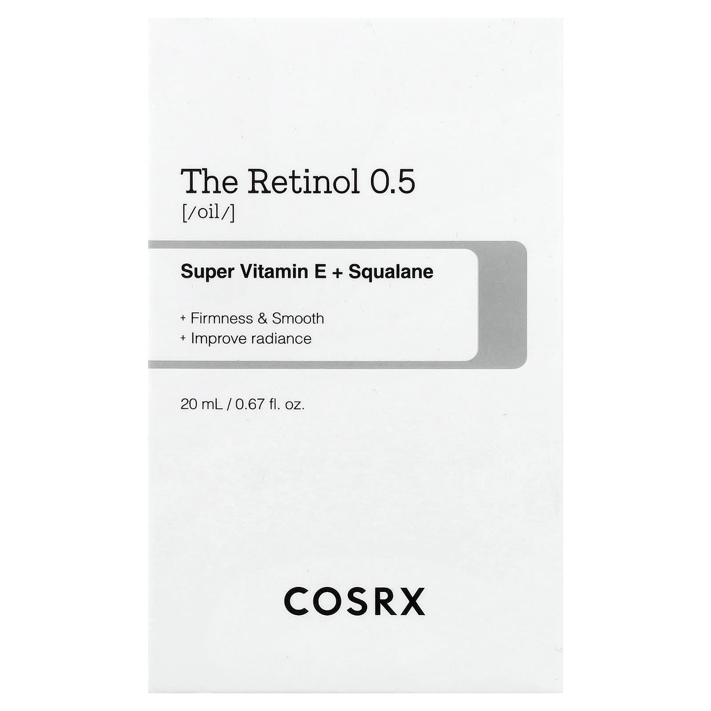 Retinol 0.5% Oil for Smooth, Firmed Skin by CosRx, 20ml - Image 2