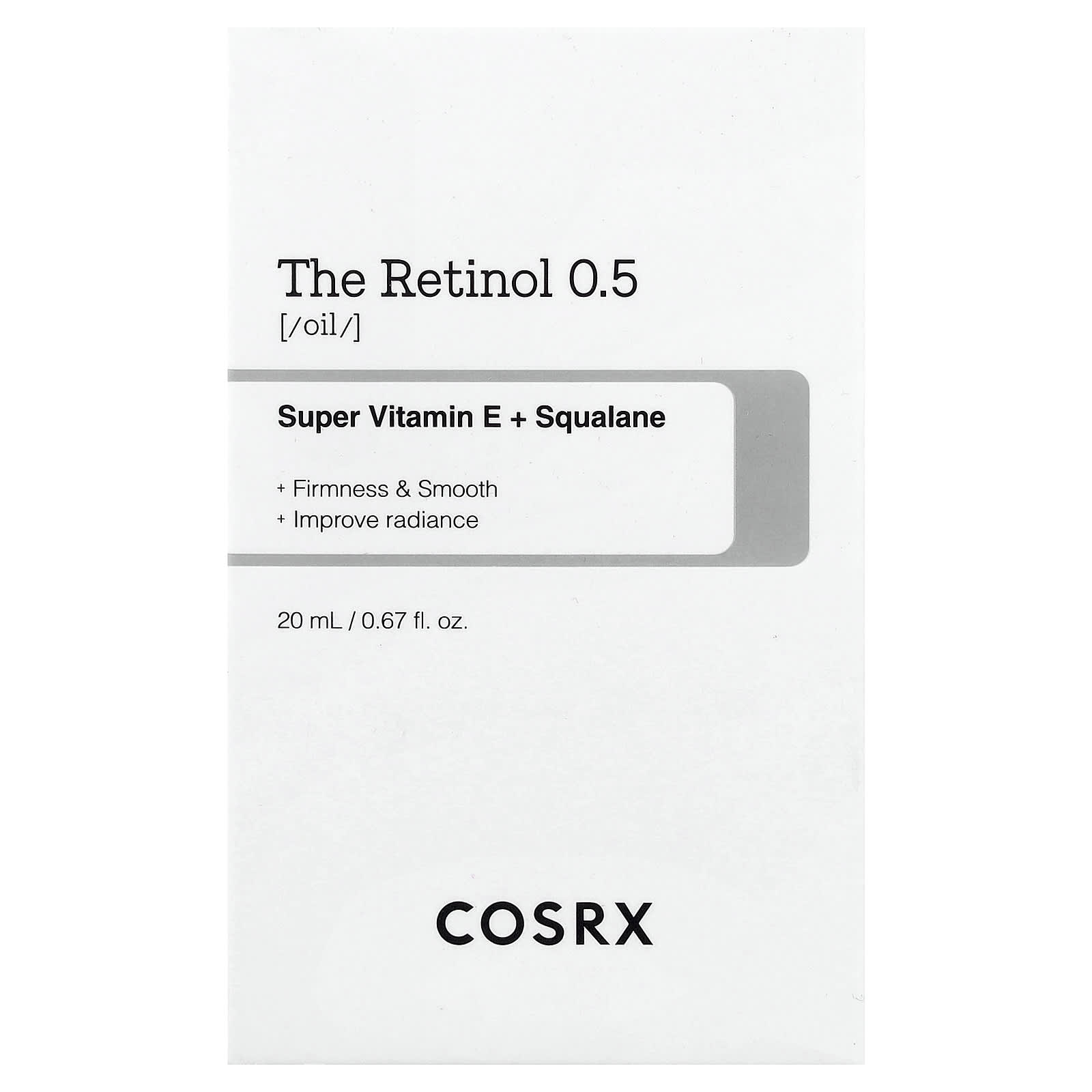 Retinol 0.5% Oil for Smooth, Firmed Skin by CosRx, 20ml - Image 2
