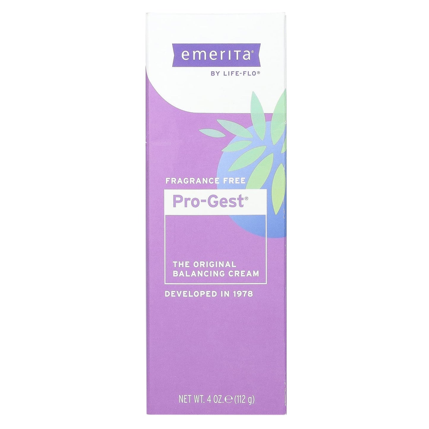 Emerita Pro-Gest Balancing Cream for Hormonal Balance, 4 oz, Fragrance Free - Image 2