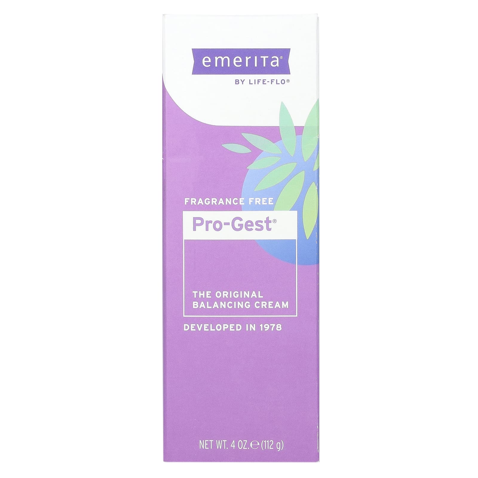 Emerita Pro-Gest Balancing Cream for Hormonal Balance, 4 oz, Fragrance Free - Image 2