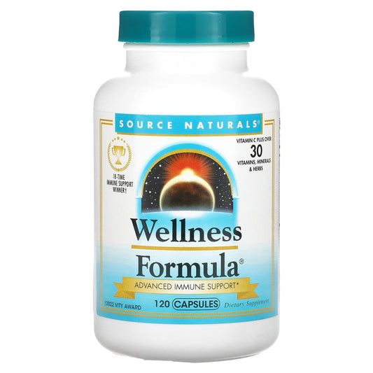 Source Naturals, Wellness Formula, Advanced Immune Support , 120 Capsules - Image 1