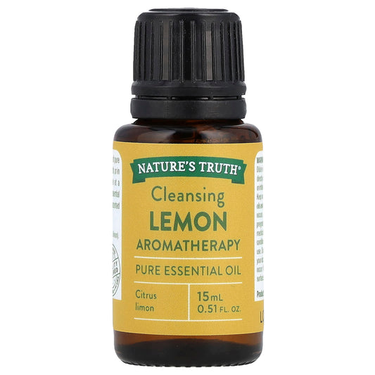 Nature's Truth, Pure Essential Oil, Cleansing Lemon, 0.51 fl oz (15 ml) - Image 1