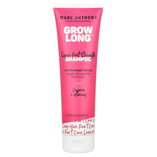 Marc Anthony, Grow Long™, Super Fast Strength Shampoo, Caffeine + Ginseng, 8.45 fl oz (250 ml) - Image 1