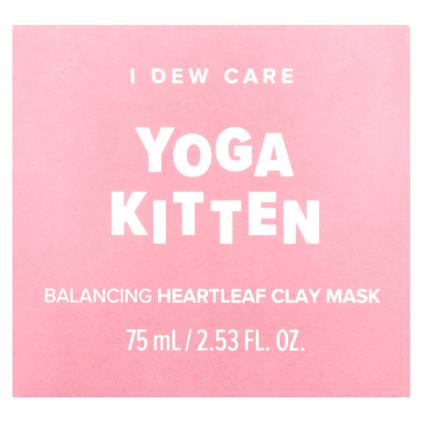 Purify & Balance Your Skin with I Dew Care Heartleaf Clay Mask, 2.53 fl oz (75 ml) - Image 2