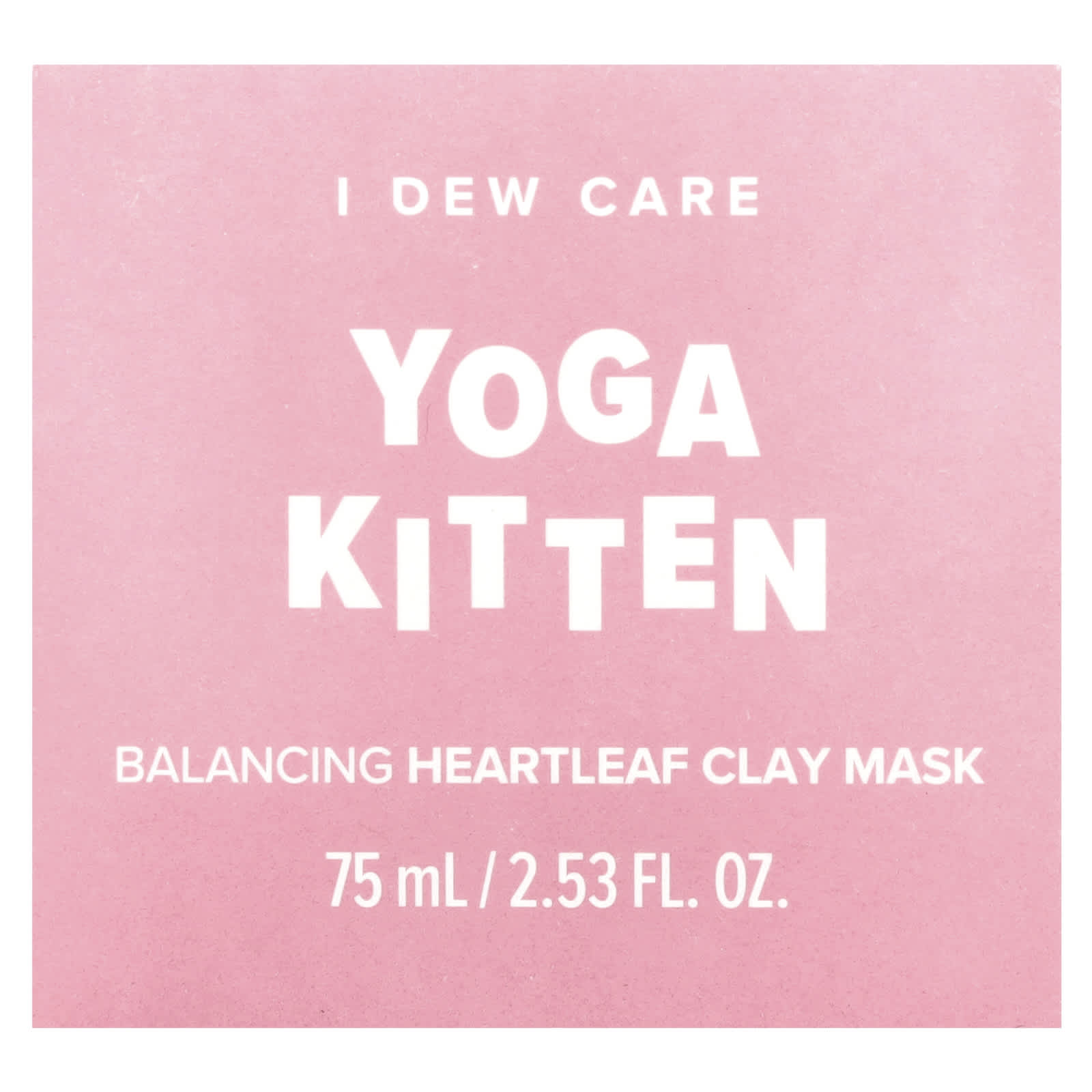 Purify & Balance Your Skin with I Dew Care Heartleaf Clay Mask, 2.53 fl oz (75 ml) - Image 2