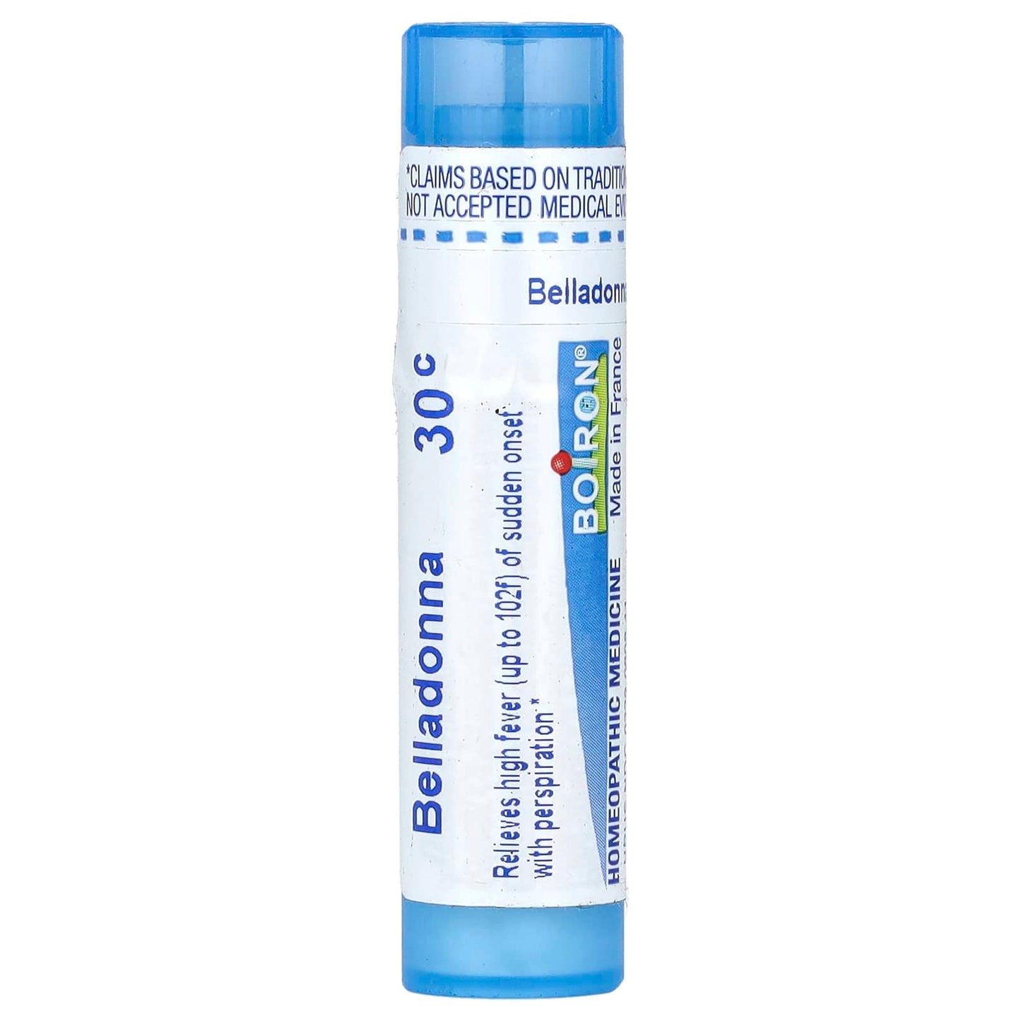 Boiron Belladonna 30C Fever Relief Pellets - Image 1