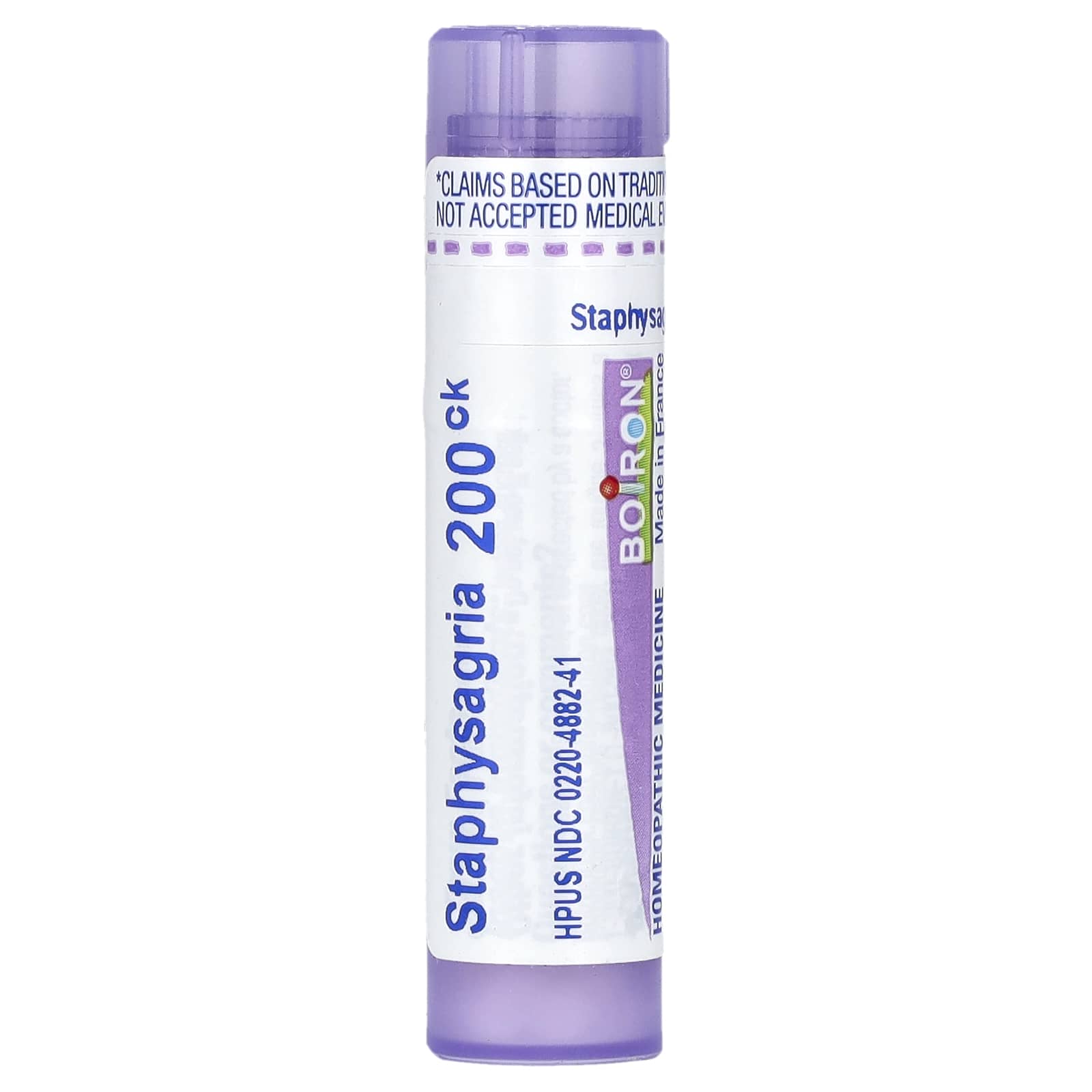 Boiron Staphysagria 200CK for Itch Relief & Wound Healing - Image 1