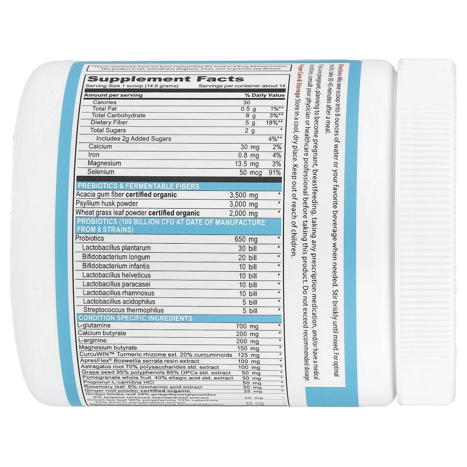 Vibrant Health, Digestive Vibrance, Version 1.0, Mandarin Orange, 7.2 oz (204.4 g) - Image 2