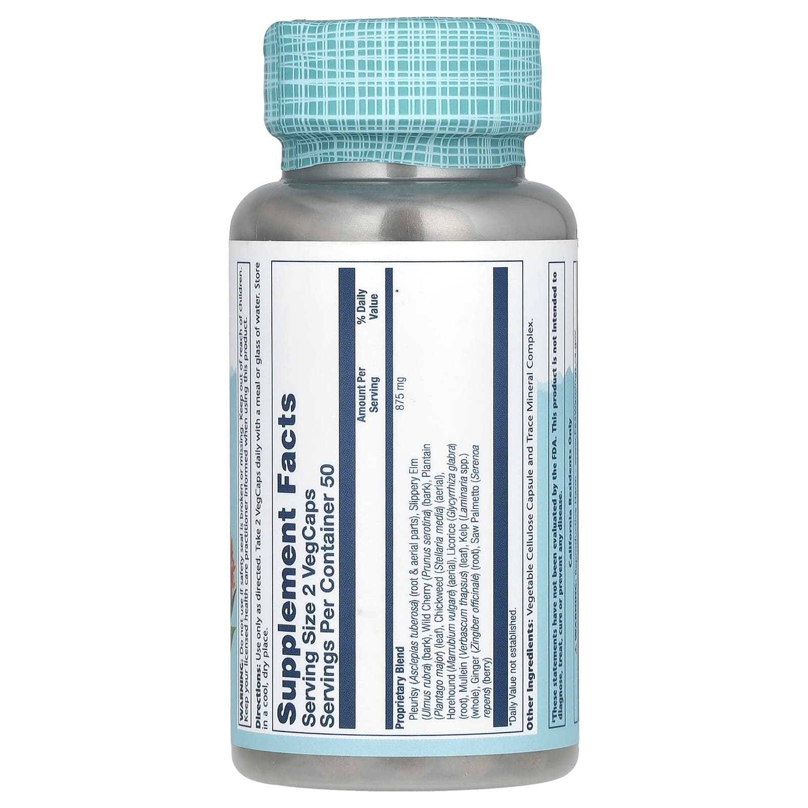 Solaray, Respiration Blend SP-3, 100 VegCaps - Image 2