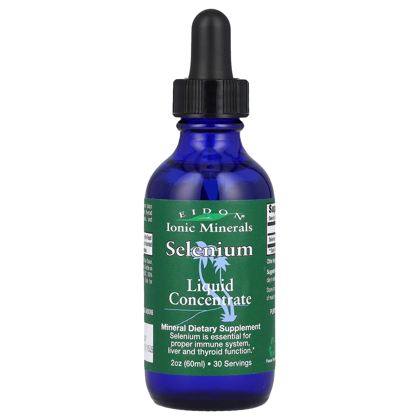 Eidon Ionic Selenium Liquid Concentrate 2oz - Immune & Thyroid Support - Image 1
