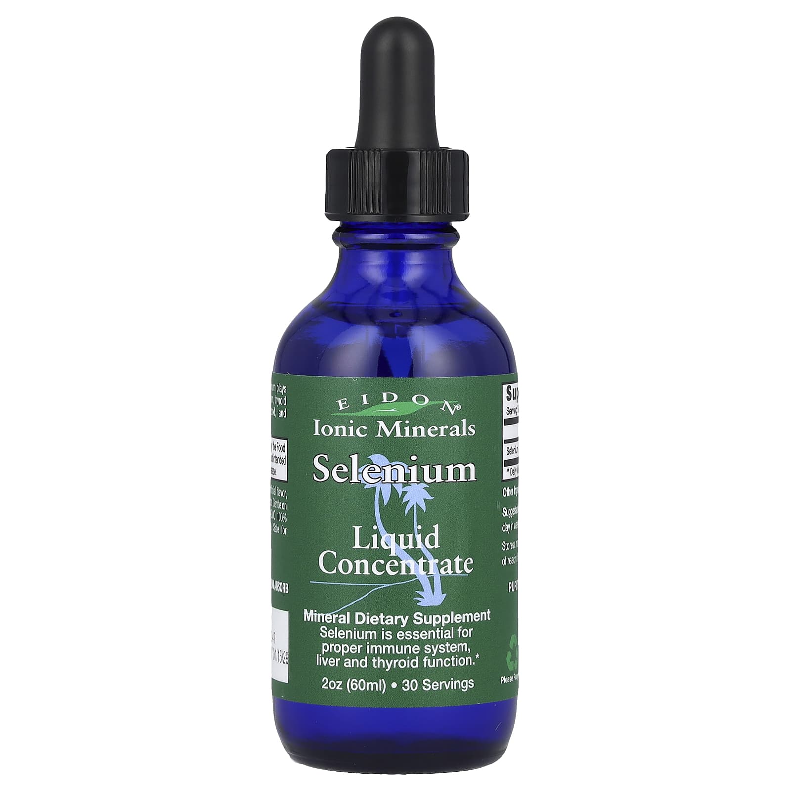 Eidon Ionic Selenium Liquid Concentrate 2oz - Immune & Thyroid Support - Image 1