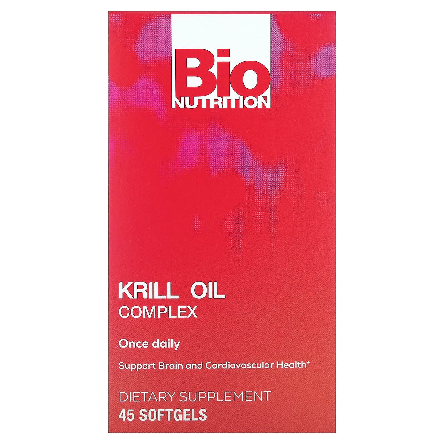 Bio Nutrition Krill Oil Complex - 500mg Omega-3 Softgels - Image 1
