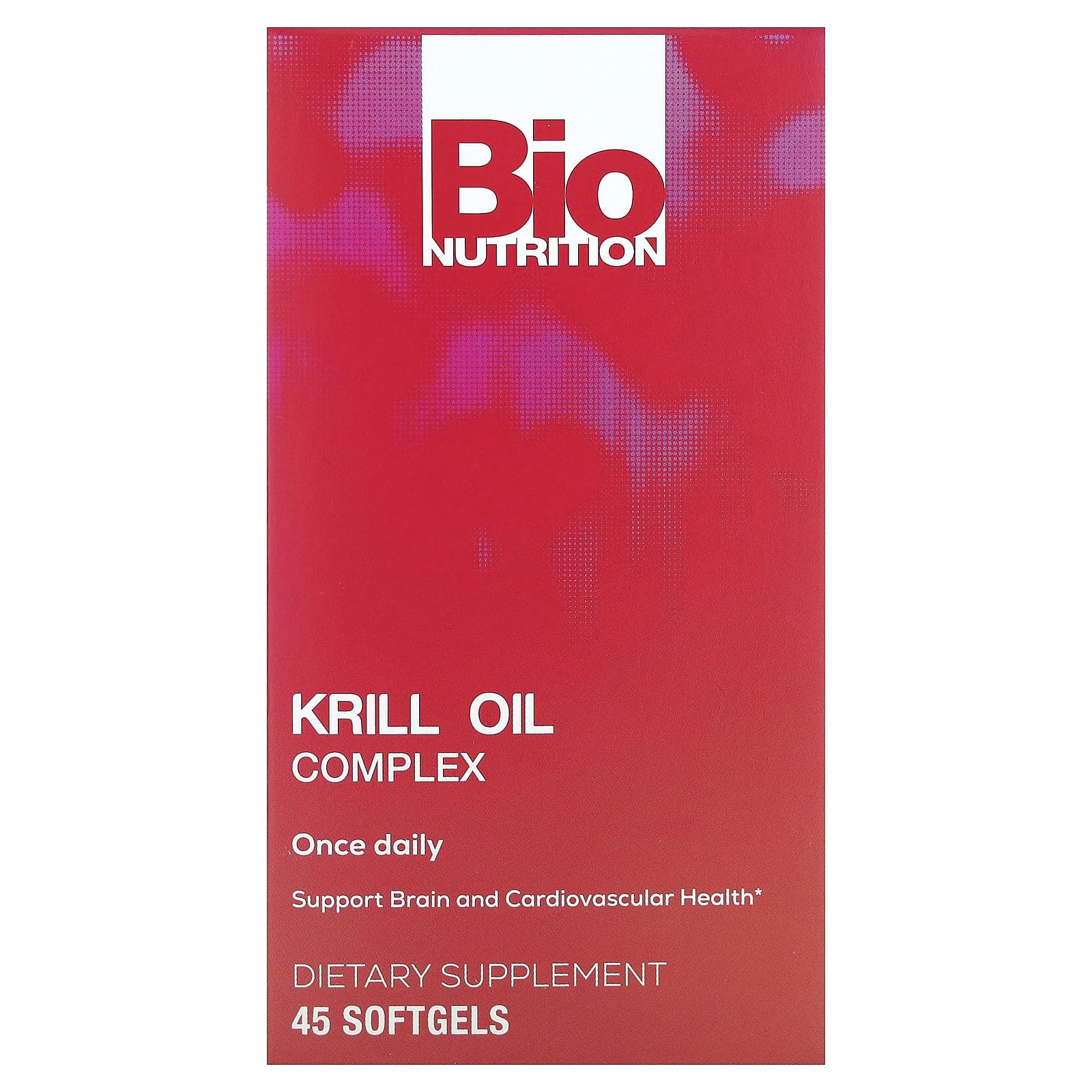 Bio Nutrition Krill Oil Complex - 500mg Omega-3 Softgels - Image 1