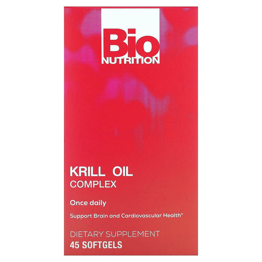 Bio Nutrition Krill Oil Complex - 500mg Omega-3 Softgels - Image 1