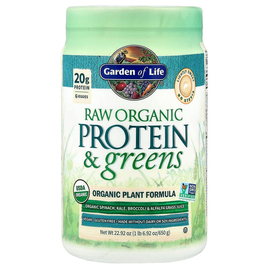 Organic Plant-Based Protein Powder by Garden of Life - Image 1