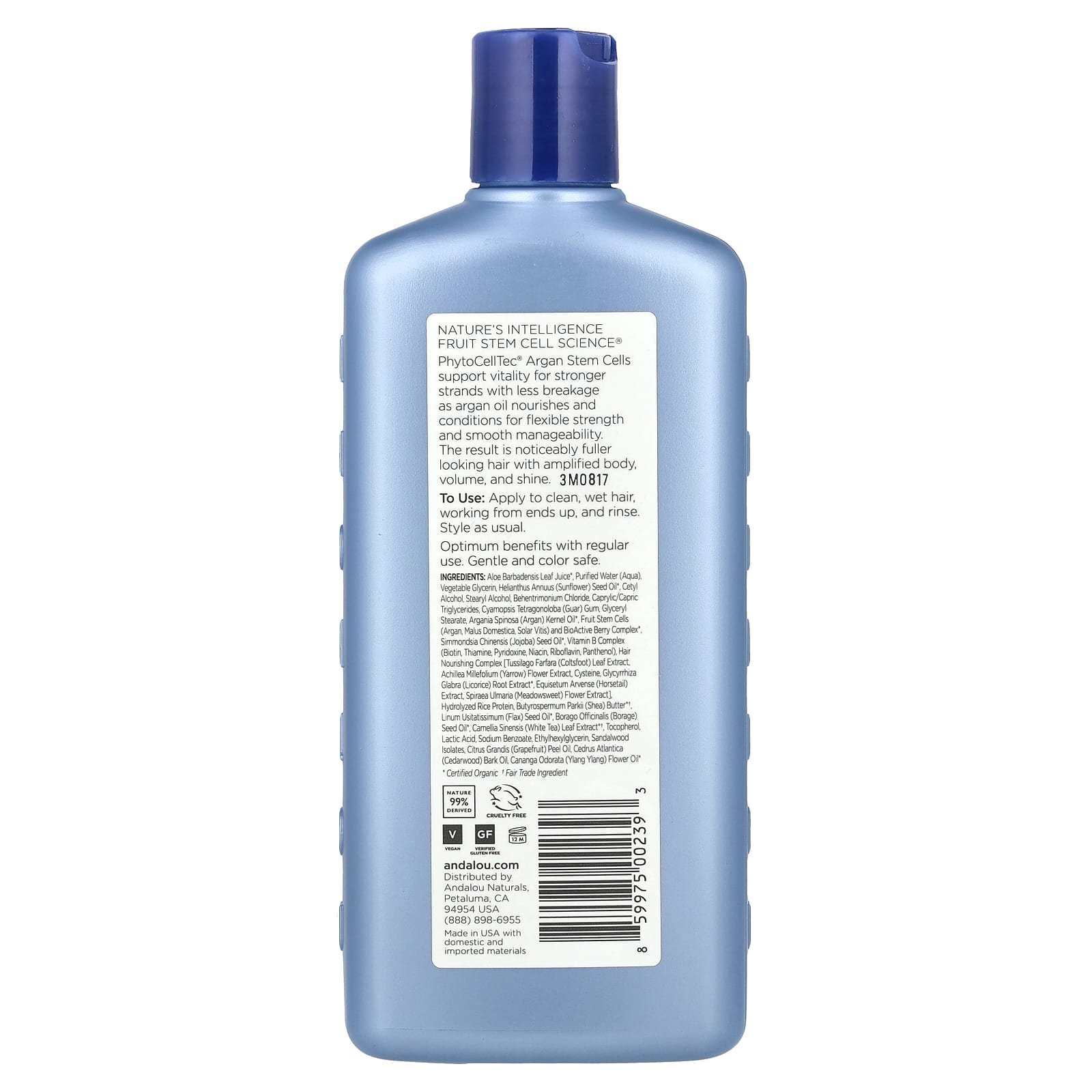 Thinning Hair Conditioner with Argan Stem Cells & Natural Oils - Image 2