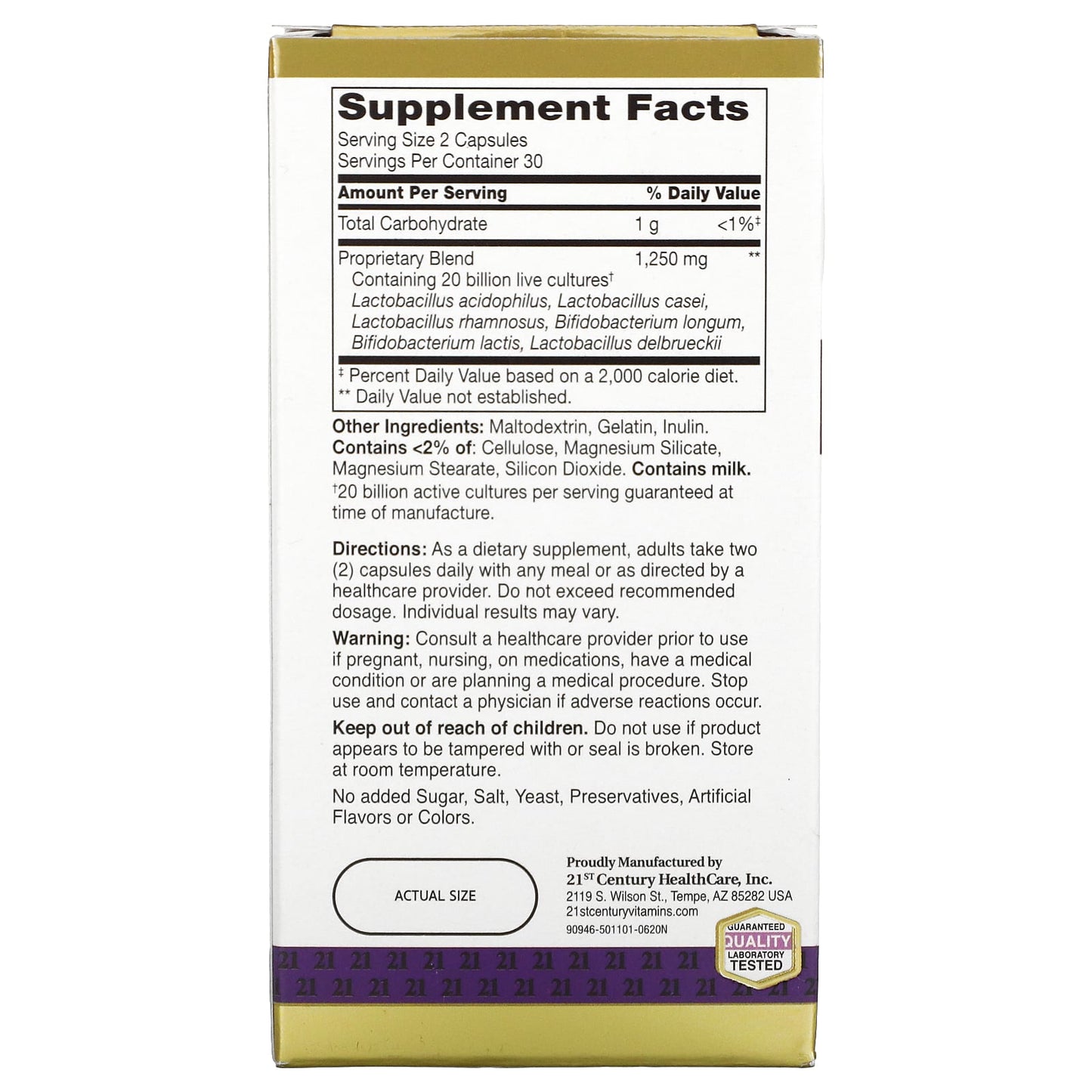 Ultra Potency Probiotics for Gut Health and Immune Support - Image 2