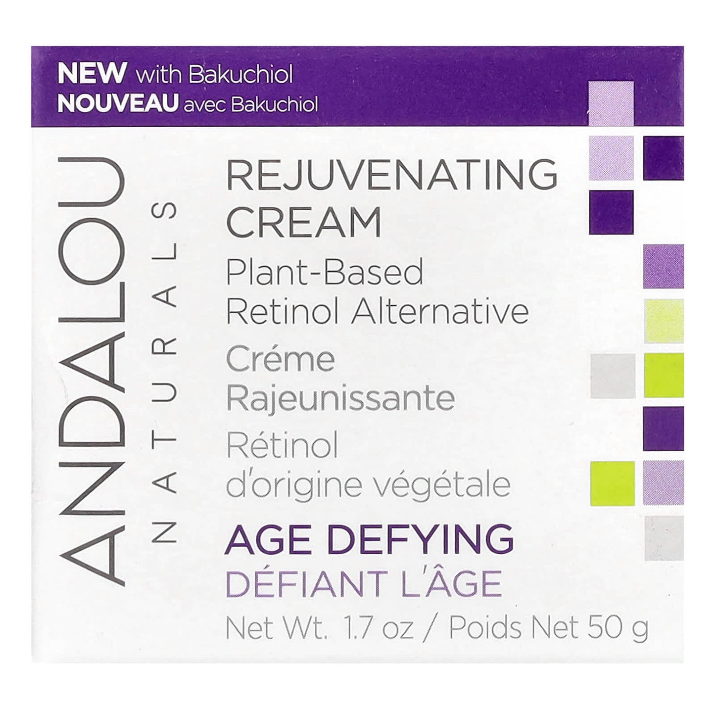 Plant-Based Retinol Alternative Cream for Smooth Skin from Andalou Naturals - Image 2