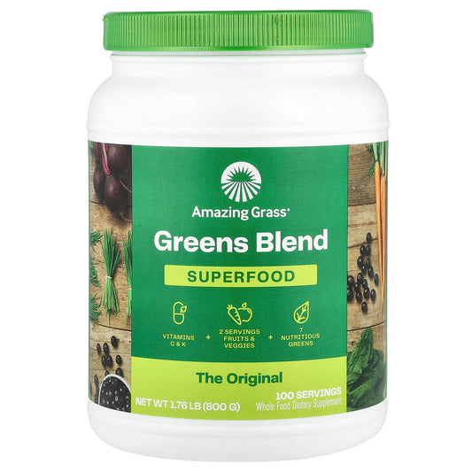 Amazing Grass Greens Blend Superfood Powder, 1.76 lb (800 g) - Image 1