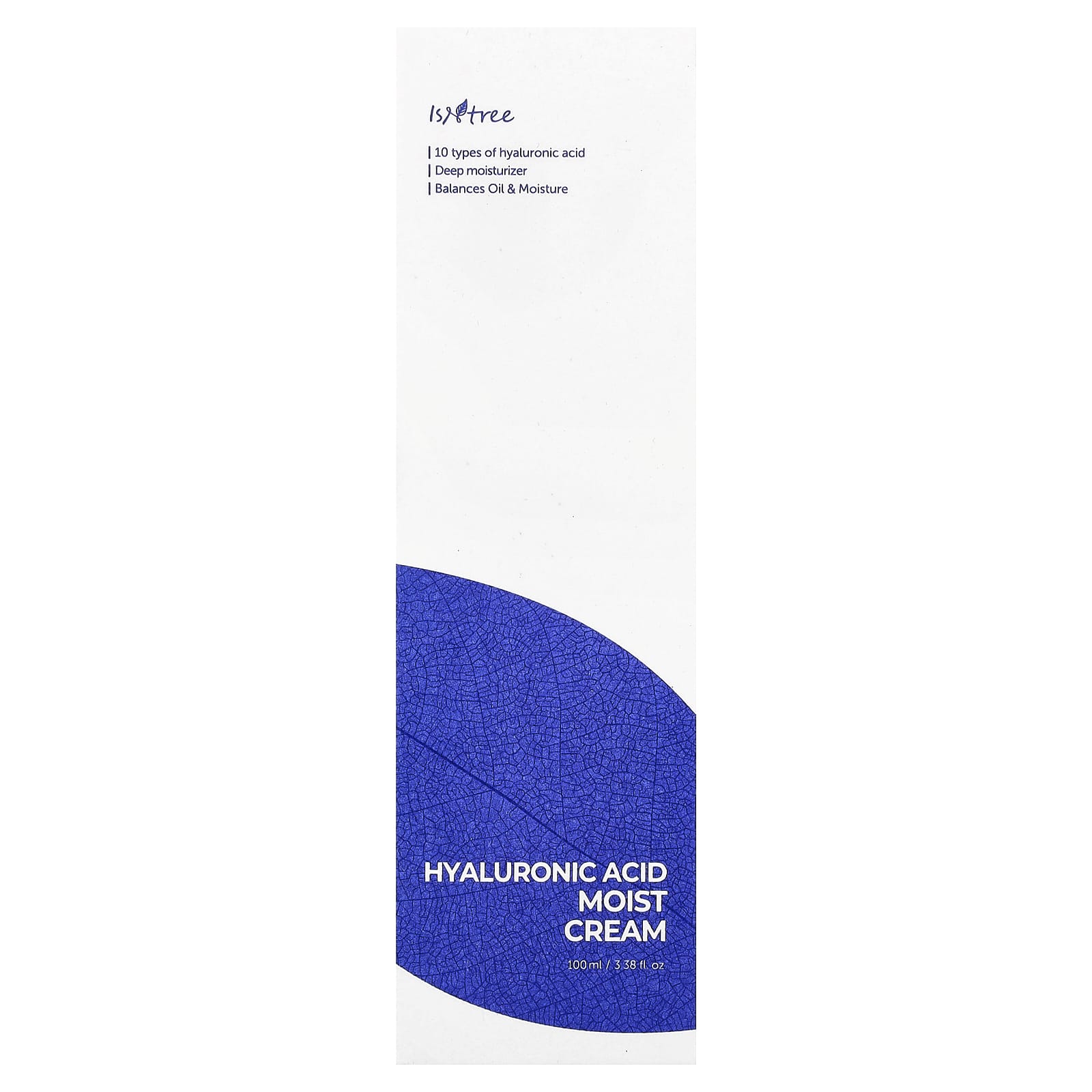 Deep Hydration with ISNtree Hyaluronic Acid Moist Cream 3.38 fl oz - Image 2