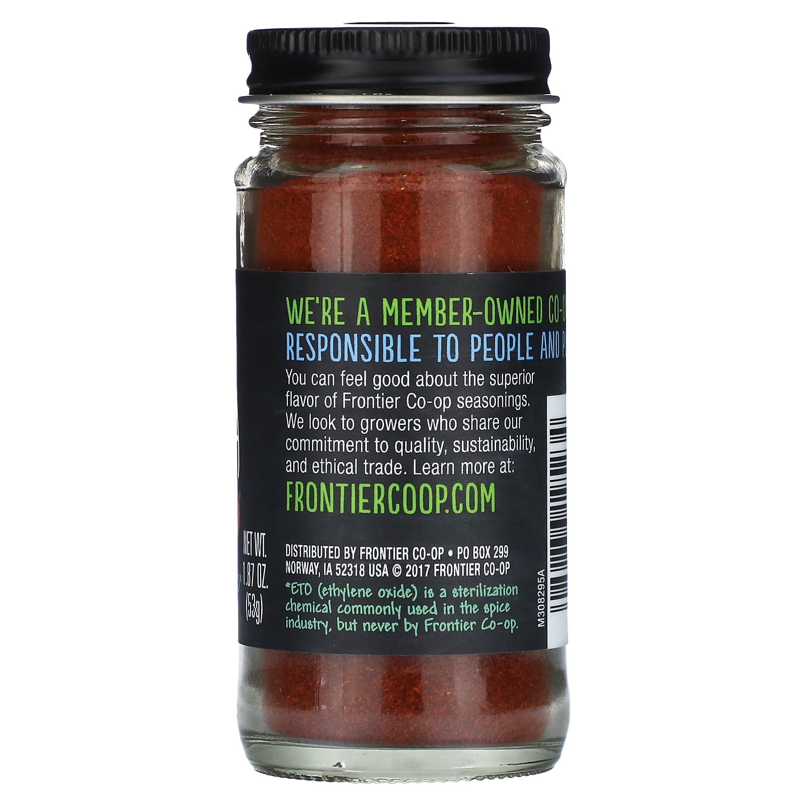 Smoked Paprika by Frontier Co-op - Oak Wood Smoked, Non-GMO, 1.87 oz - Image 2
