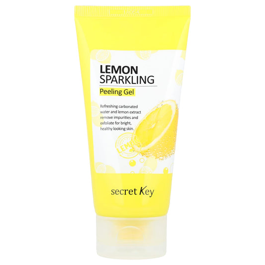 Secret Key, Lemon Sparkling Peeling Gel, 4.05 fl oz (120 ml) - Image 1