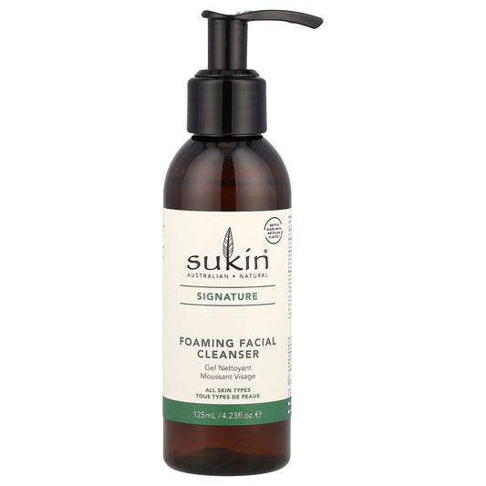 Sukin, Foaming Facial Cleanser, 4.23 fl oz (125 ml) - Image 1