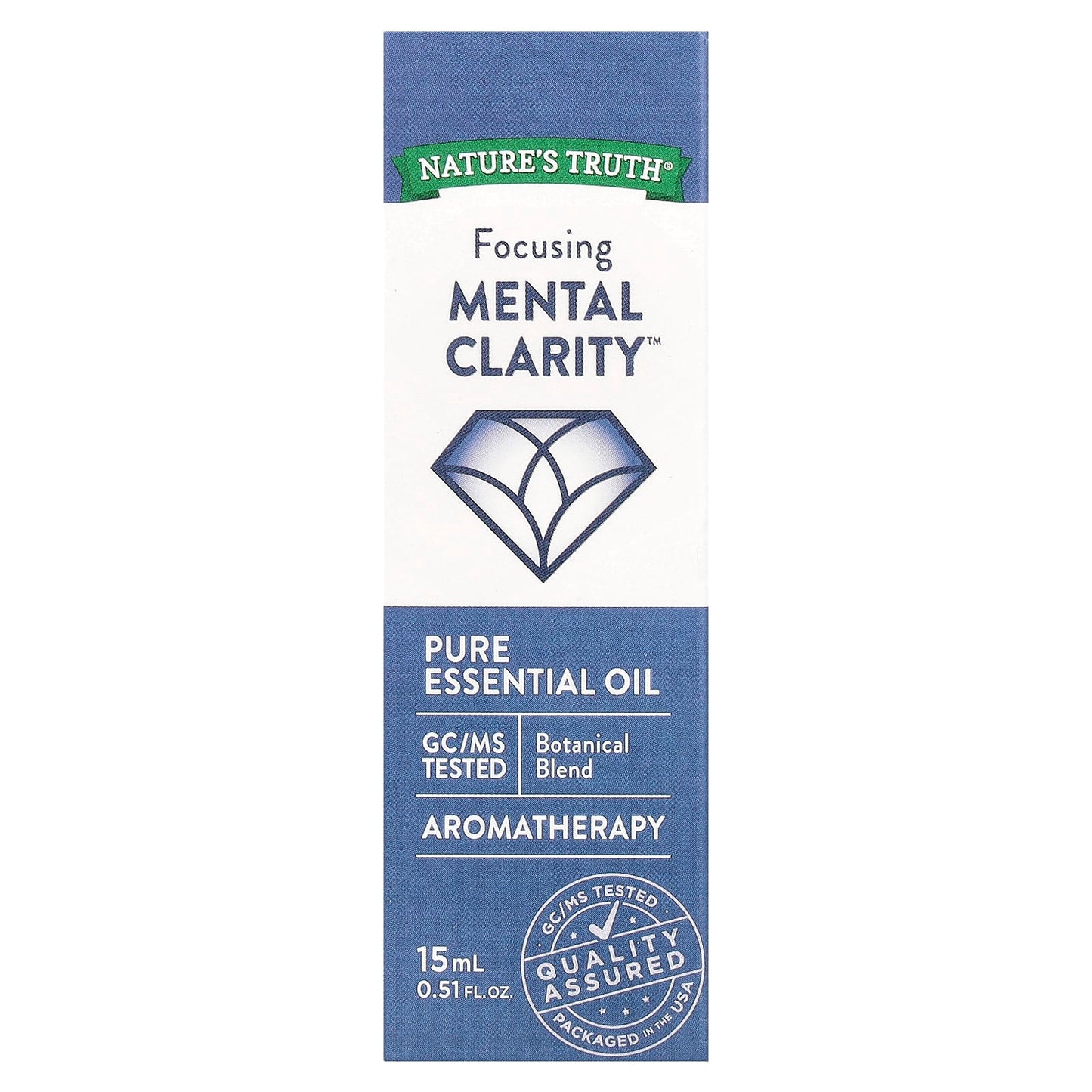 Nature's Truth, Pure Essential Oil, Focusing Mental Clarity™, 0.51 fl oz (15 ml) - Image 2