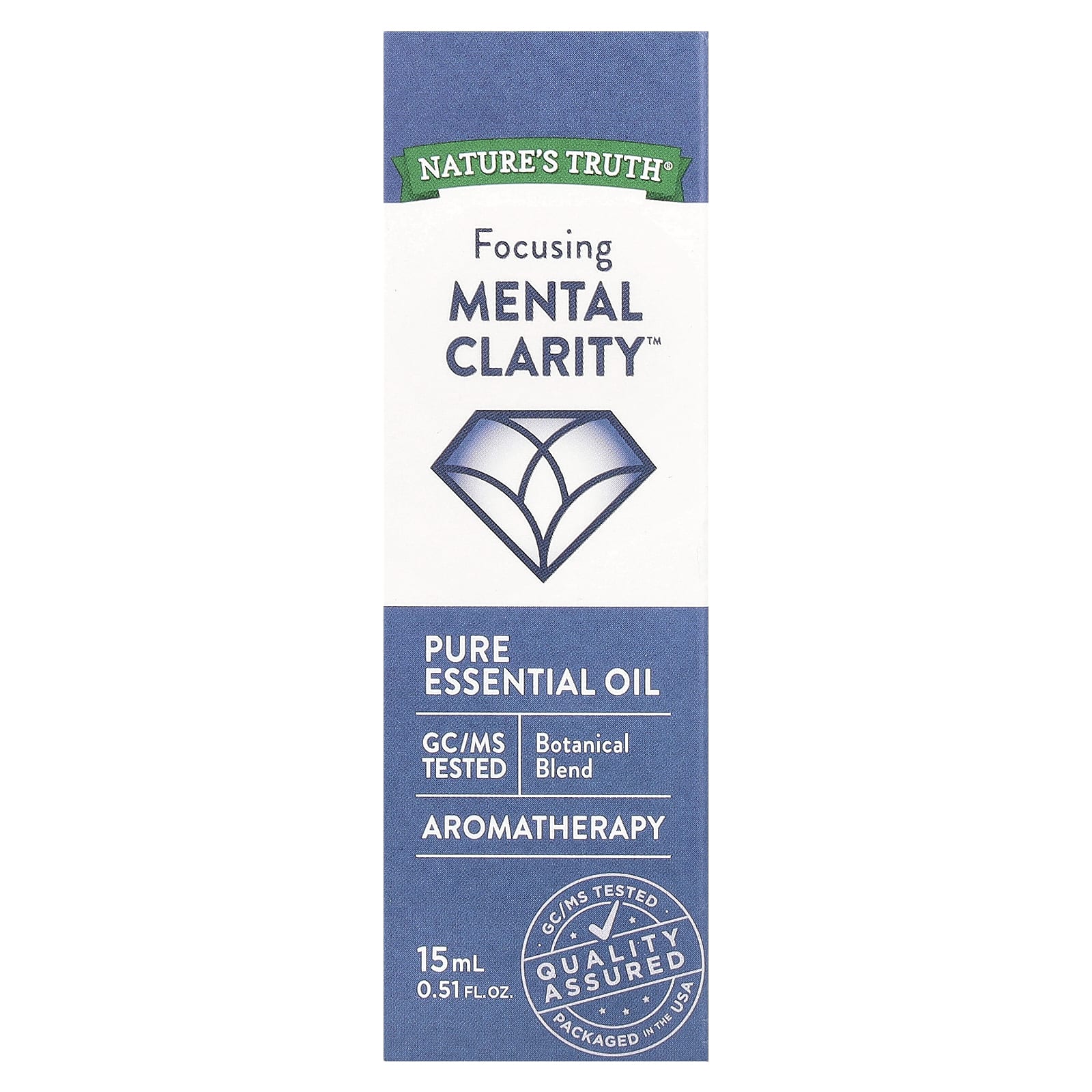 Nature's Truth, Pure Essential Oil, Focusing Mental Clarity™, 0.51 fl oz (15 ml) - Image 2
