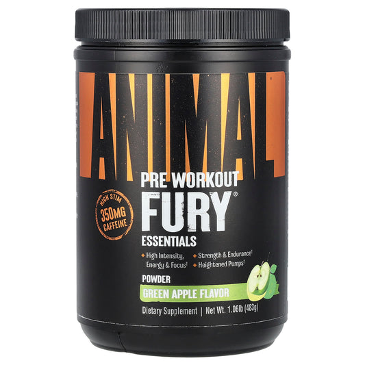 Unlock Your Fitness Potential with Animal Fury Pre Workout Powder - Image 1