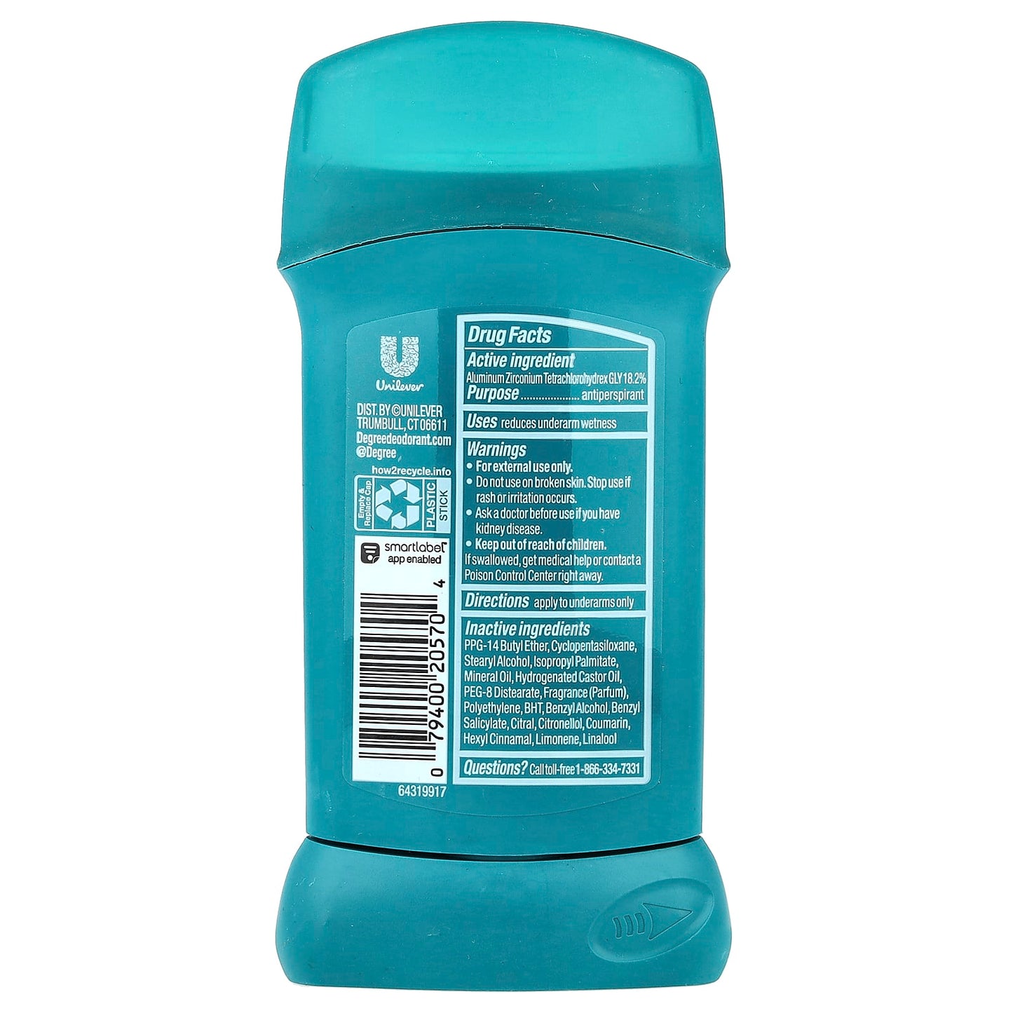 Degree Men 48-Hour Antiperspirant Deodorant for Sweat & Odor Protection - Image 2