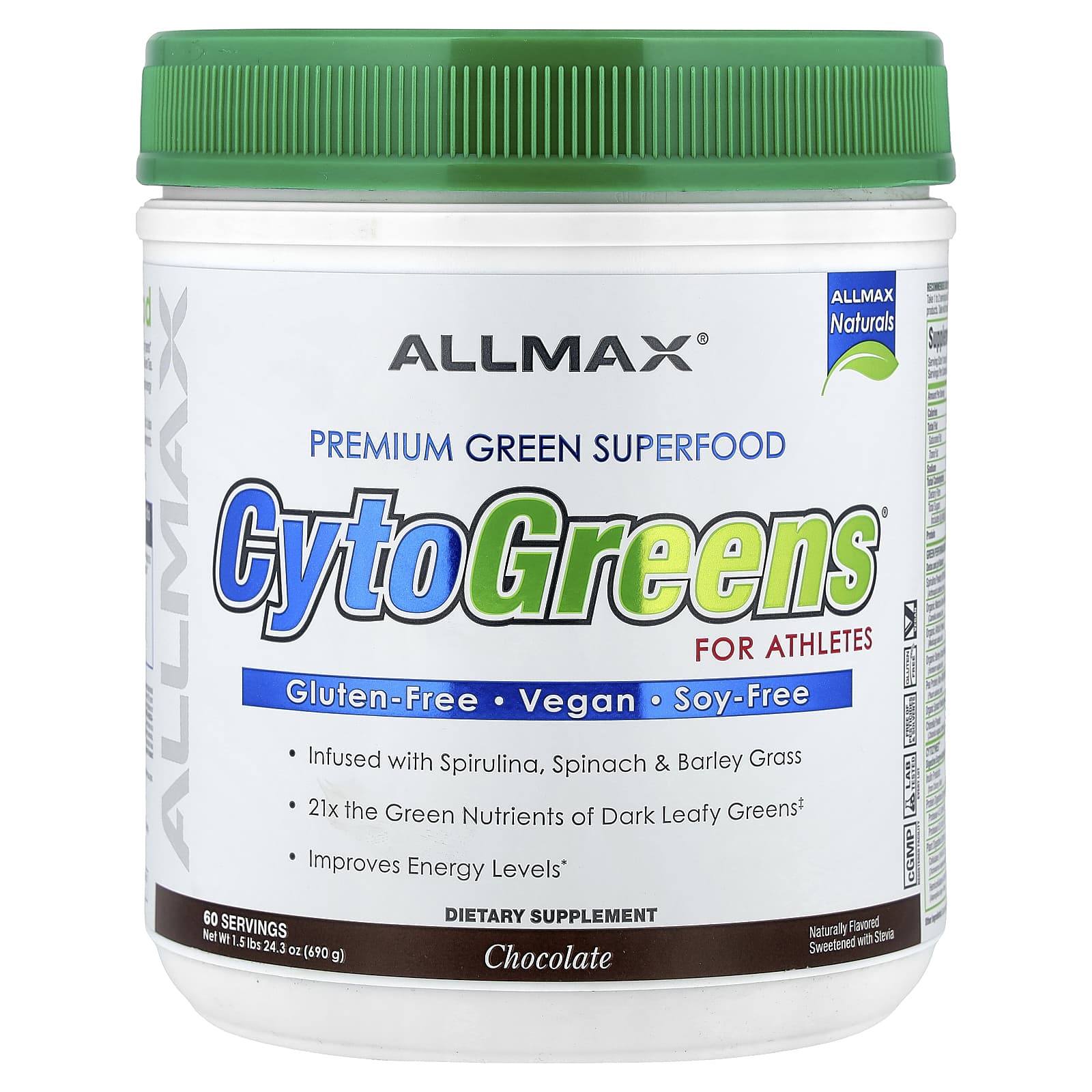 ALLMAX CytoGreens - Premium Green Superfood for Athletes - Image 1