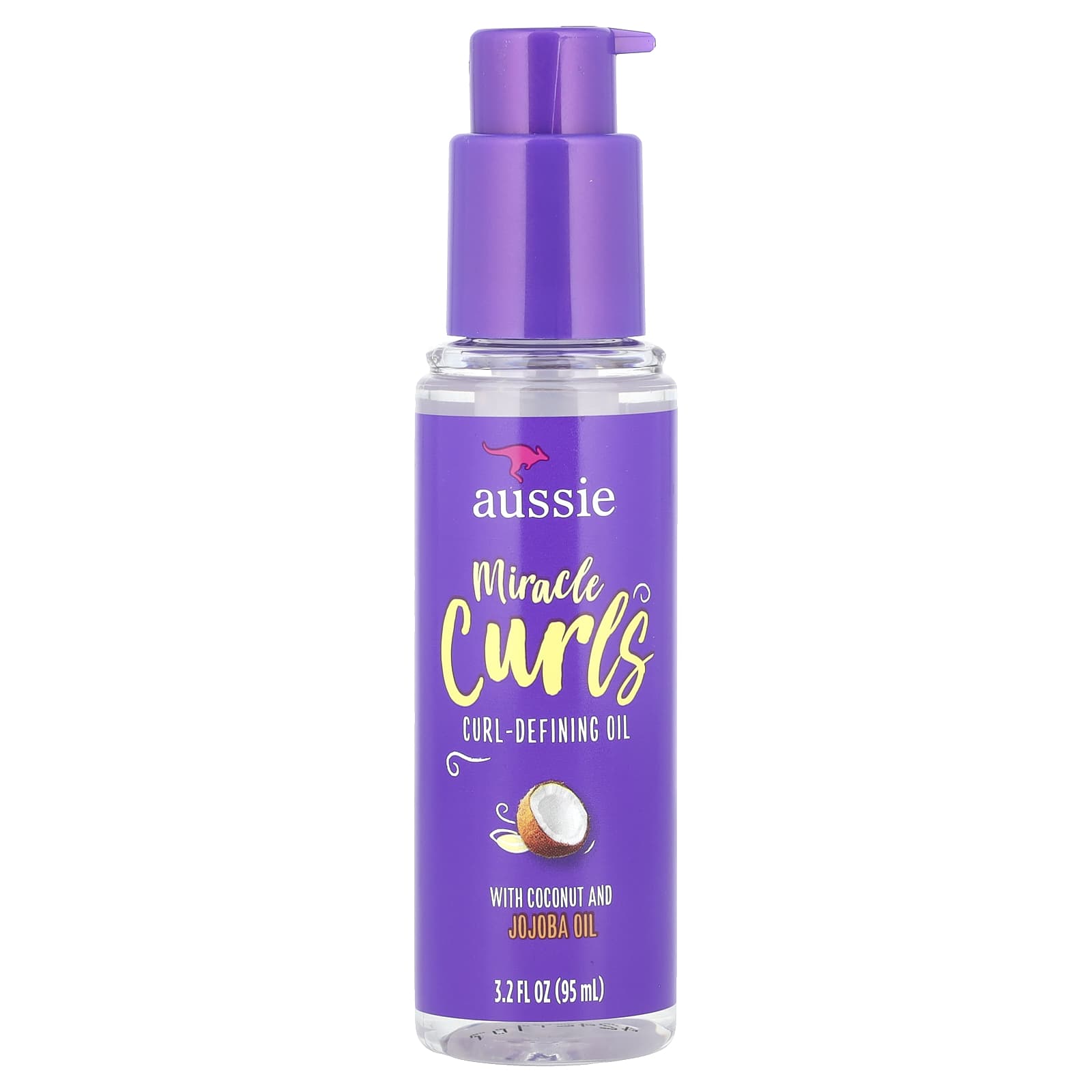 Aussie Miracle Curls Defining Oil, Hydrate & Define, 3.2 fl oz - Image 1
