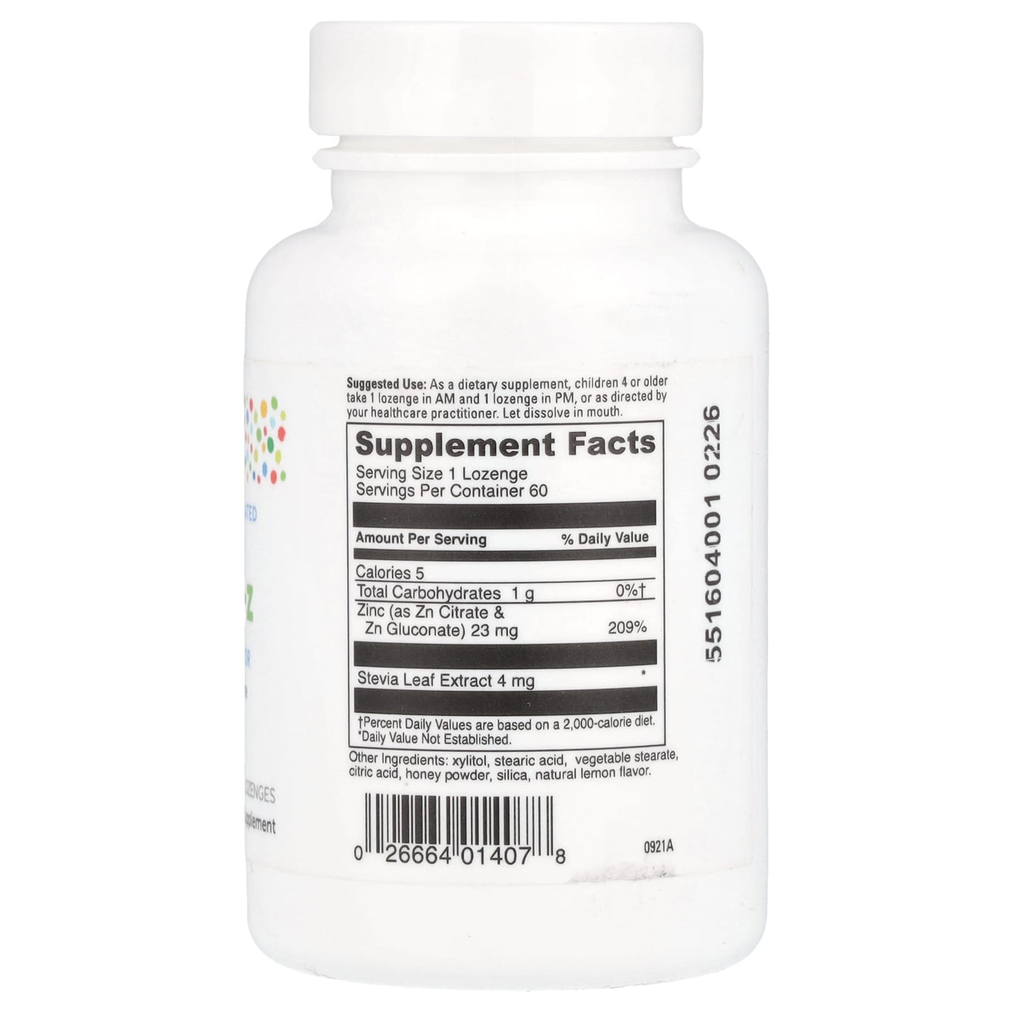 Little DaVinci, Immuni-Z, Natural Lemon, 60 Lozenges - Image 2